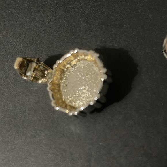 SILVER FOXTAIL CHAIN WITH 4 PENDANTS BUNDLE - Picture 10 of 11